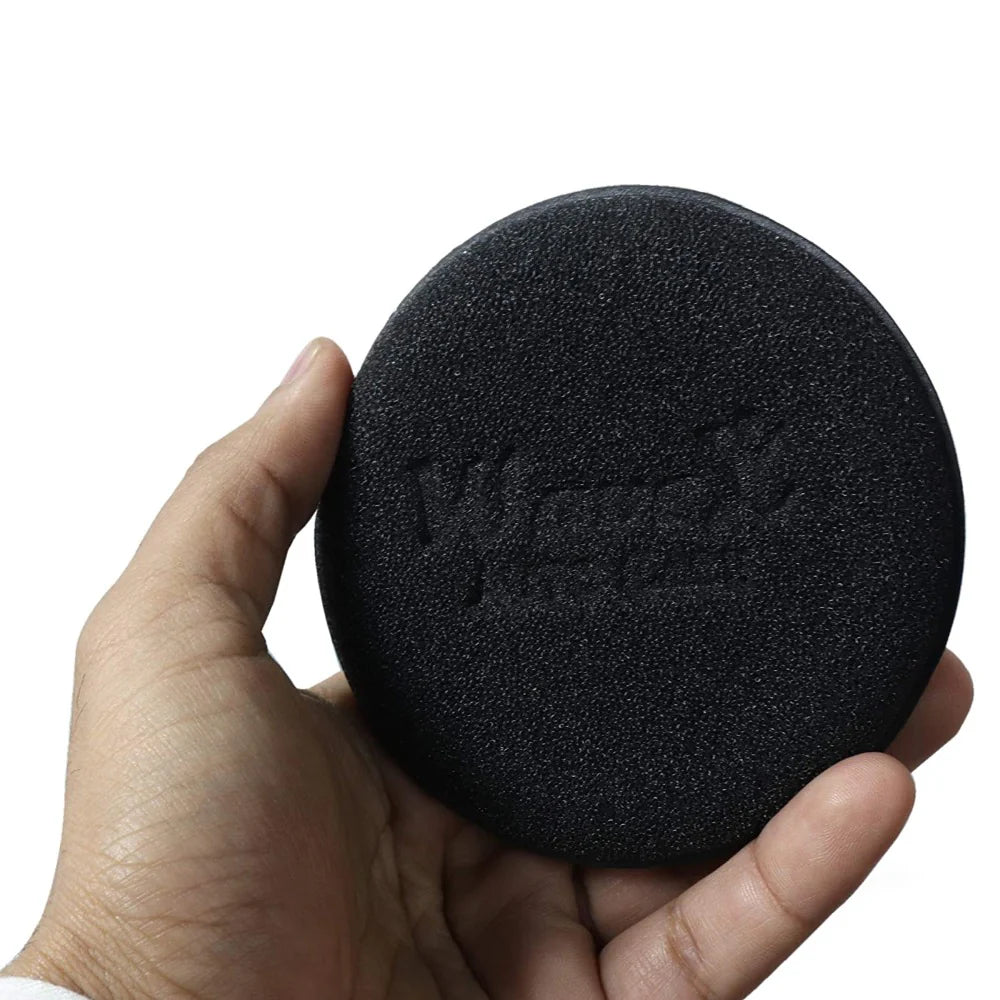 Foam Applicator Sponge Black for Tyre Polish Application - 1 Pc