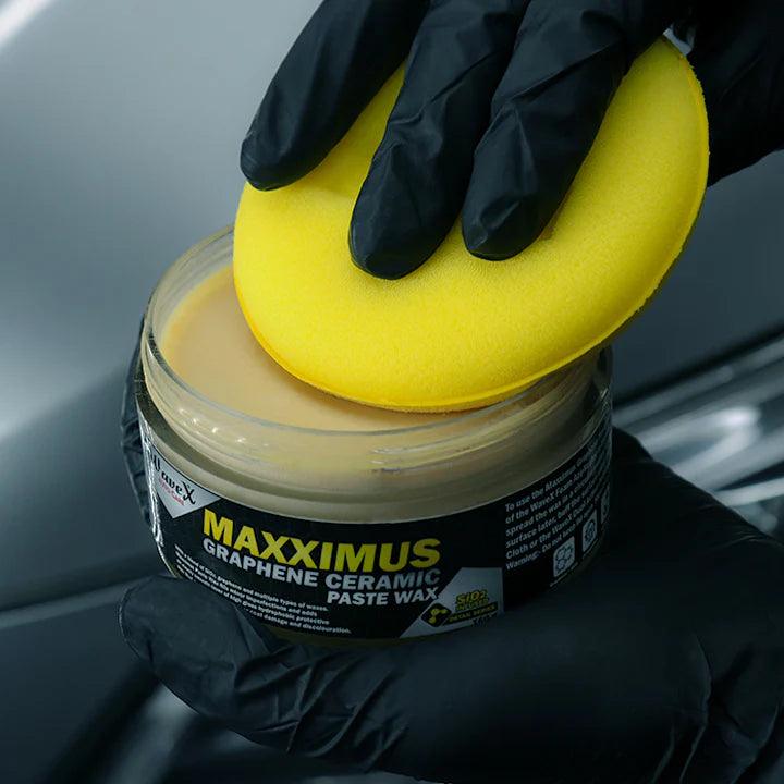 Ceramic Graphene Paste Wax Infused with SIO2, Premium Graphene Ceramic Rich Wax for Superior Hydrophobicity, Gloss and Paint Protection - Detailing Store