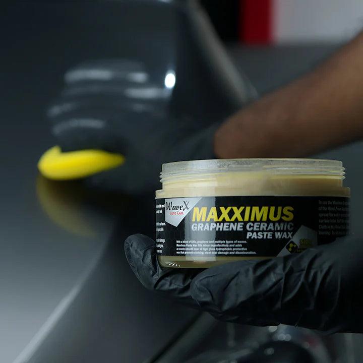 Ceramic Graphene Paste Wax Infused with SIO2, Premium Graphene Ceramic Rich Wax for Superior Hydrophobicity, Gloss and Paint Protection - Detailing Store