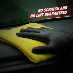 Wavex Microfiber Car Cleaning Cloth Yellow 40x40cm 350 GSM