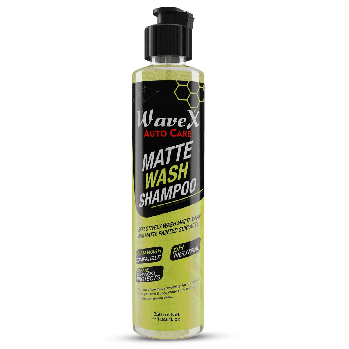 Matte Wash Bike Shampoo | For Matte Painted Vehicles  | Foaming Shampoo For Matte Bikes and Cars - Detailing Store