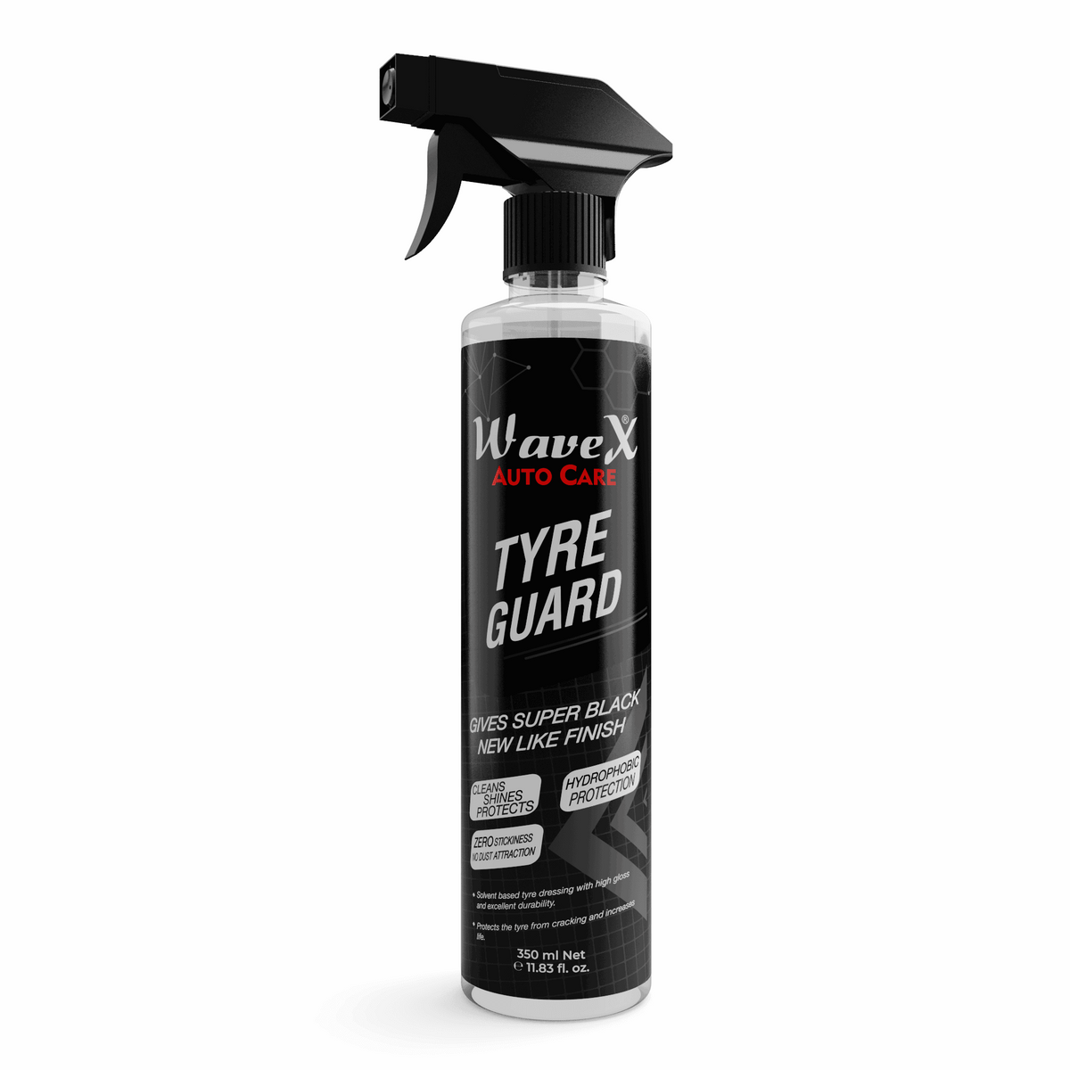 Tyre Polish for Car and Bike 350ml | Gives Lustrous Dark, Long Lasting Super Black Shine