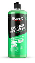 Wavex Wash and Wax Car Shampoo | Delivers wet Look Shine with Premium Gloss