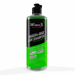 Wash and Wax Car Shampoo 500ml | Delivers wet Look Shine with Premium Gloss