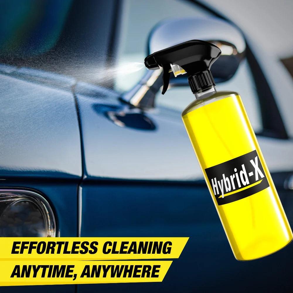 Hybrid-X Spray Wax, Waterless Wash, Rinse Aid and Quick Detailer 1 Litre | Dilutes 20 Times with Water - Detailing Store