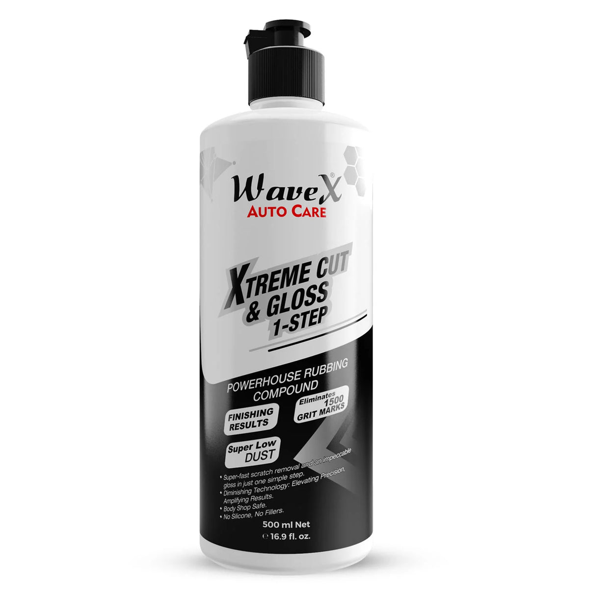 Xtreme Cut & Gloss 1-Step Compound - Professional Grade Polish for Exceptional Paint Correction and Stunning Gloss - Diminishing Abrasives - Silicone-Free - Versatile and Easy to Use - Detailing Store